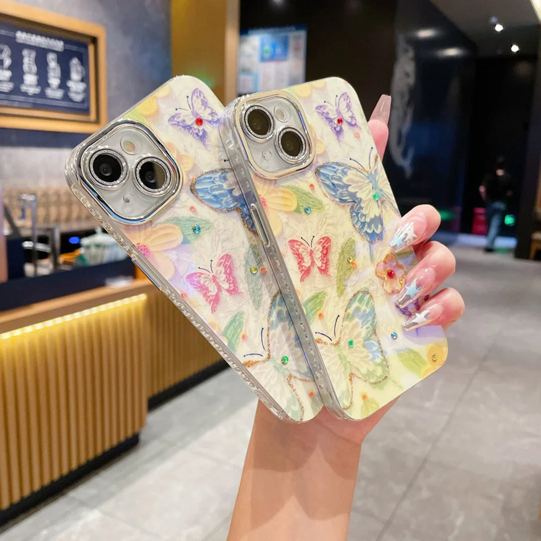 Colorful Butterfly Pattern Case