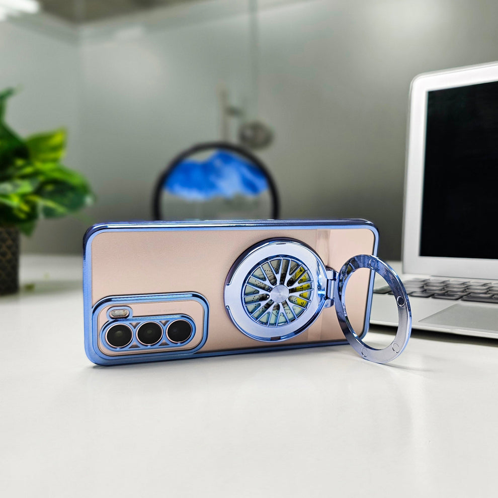 Ferrari Wheel Electroplating Case - Oppo Reno 12 Pro 5G