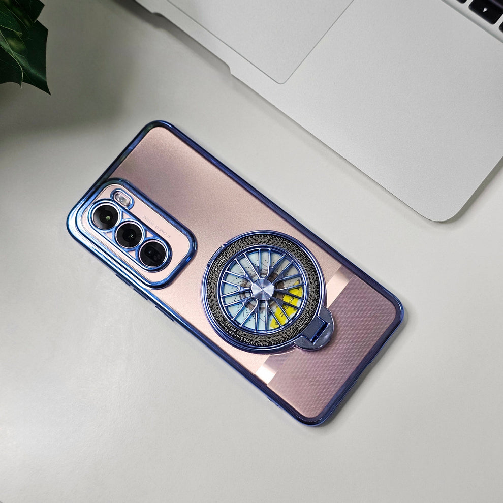 Ferrari Wheel Electroplating Case - Oppo Reno 12 Pro 5G