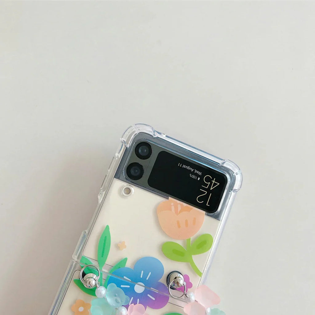 Pretty Flower Bracelet Case - Samsung
