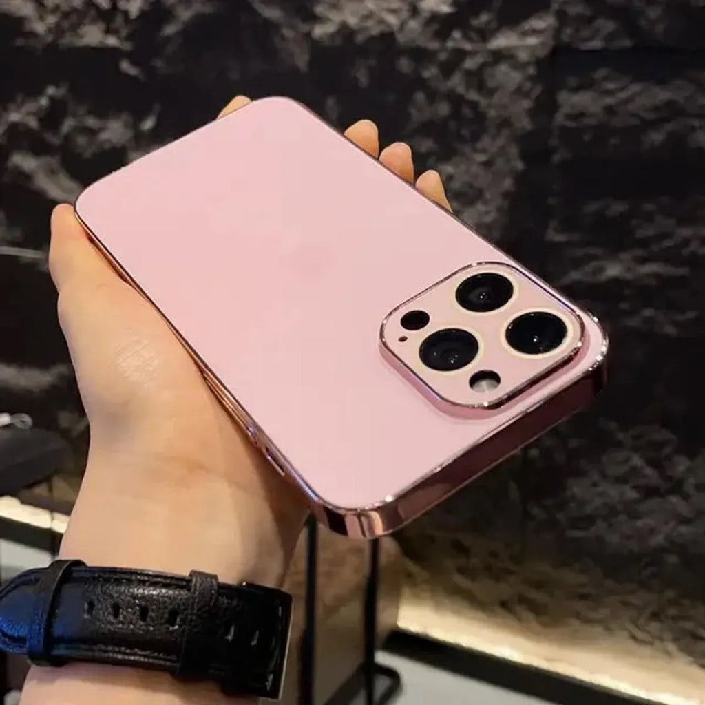 White Glass Pro Case for IPhone