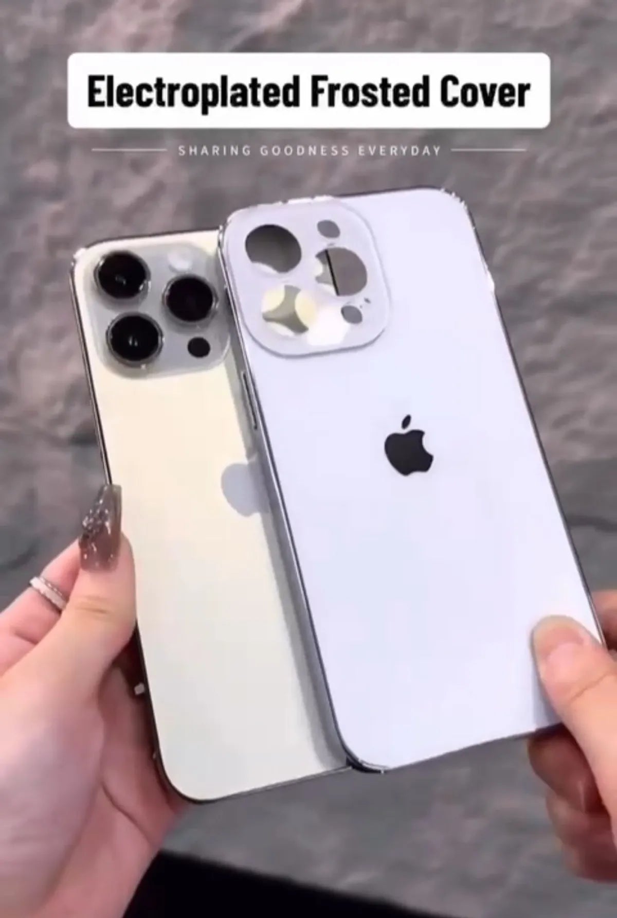 White Glass Pro Case for IPhone
